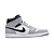 NIKE - Air Jordan 1 Mid  "Light Smoke Grey Anthracite" -NOVO- - Imagem 2