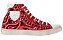 SAINT LAURENT - Bedford High "Bandana Red/ White" (42,5 BR / 43 IT)  -NOVO- - Imagem 1