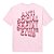 ANTI SOCIAL SOCIAL CLUB - Camiseta Sprinkling Tears "Rosa" -NOVO- - Imagem 1