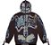 TRAVIS SCOTT x FRAGMENT DESING - Moletom Cactus Jack Skeleton Graffiti Full ZIp "Preto" -NOVO- - Imagem 1