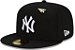 NEW ERA x PAPER PLANES - Boné New York Yankees 59Fitty "Preto" -NOVO- - Imagem 1