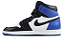 NIKE x FRAGMENT - Air Jordan 1 Retro "Black/Royal/White" -USADO- - Imagem 2