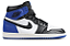 NIKE x FRAGMENT - Air Jordan 1 Retro "Black/Royal/White" -USADO- - Imagem 1