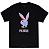 PLEASURE x PLAYBOY - Camiseta Pop "Preto" -NOVO- - Imagem 1