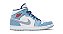 NIKE - Air Jordan 1 Mid "French Blue Fire Red" -NOVO- - Imagem 2