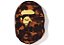 BAPE - Almofada Valentine Chocolate Ape Head "Camo Marrom" -NOVO- - Imagem 1