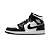 NIKE - Air Jordan 1 Mid "Panda" -NOVO- - Imagem 1