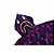 BAPE - Moletom Color Camo Ponr Shark Full Zip "Roxo" -USADO- - Imagem 2