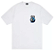 STUSSY x BORN & RAISED - Camiseta 8 Ball "Branco" -NOVO- - Imagem 2