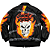 SUPREME x VANSON LEATHERS - Jaqueta Ghost Rider "Preto" -NOVO- - Imagem 2