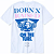 NIKE x BORN x RAISED - Camiseta Capital Head "Branco" -NOVO- - Imagem 1