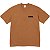 SUPREME - Camiseta Static "Marrom" -NOVO- - Imagem 2