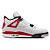 NIKE - Air Jordan 4 Retro "Red Cement" -NOVO- - Imagem 2