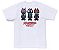 BAPE x SHIN KAMEN RIDER - Camiseta #2 Baby Milo "Branco" -NOVO- - Imagem 2