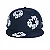 DENIM TEARS x NEW ERA - Boné Cotton Wreath 59/50 "Azul Marinho" -NOVO- - Imagem 1