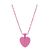 CHROME HEARTS - Colar de Silicone CH Heart "Rosa" -NOVO- - Imagem 1