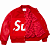 SUPREME - Jaqueta Varsity Big Logo Chenille "Vermelho" -NOVO- - Imagem 2