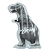STUSSY x BIG AND MEATY - Dinossauro Inflável "Multi" -NOVO- - Imagem 1