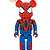 MEDICOM TOY X MARVEL - Boneco Bearbrick Spider-Man (Ben Reilly) 1000% -NOVO- - Imagem 1