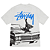 STUSSY - Camiseta Beat Crazy "Fog" -NOVO- - Imagem 1