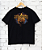 HARLEY DAVIDSON - Camiseta Flaming Skull Motorcycle Double Sided "Preto" -VINTAGE- - Imagem 1