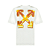 OFF-WHITE - Camiseta Arrow Orange Metal "Branco" -NOVO- - Imagem 2