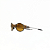 OAKLEY – Óculos Mars X-Metal Leather Jordan “Gold Iridium” -USADO- - Imagem 3