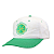 NISSIN - Boné New England Senior Golfers "Branco/Verde" -VINTAGE- - Imagem 4