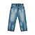 PALACE X EVISU - Calça Jeans Straight Fit Dados "Azul" -NOVO- - Imagem 2
