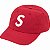 SUPREME - Boné Seersucker S Logo 6-Panel "Vermelho" -NOVO- - Imagem 1