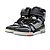 LOUIS VUITTON - Trainer Sneaker Boot High "Black/Grey" (41,5 BR / 8,5 LV) -USADO- - Imagem 2