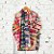 RHUDE - Camisa Paisley Print Camp Collar "Tie-Dye" -USADO- - Imagem 1