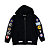 OFF-WHITE - Moletom Zip Patches "Preto" -USADO- - Imagem 1