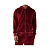 TRUE RELIGION - Moletom Velour Big T Zip "Vinho" -NOVO- - Imagem 1