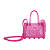 MELISSA x TELFAR - Bolsa Small Jelly Shopper II "Rosa" -NOVO- - Imagem 1