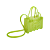 MELISSA x TELFAR - Bolsa Small Jelly Shopper II "Verde Limão" -NOVO- - Imagem 2