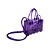 MELISSA x TELFAR - Bolsa Small Jelly Shopper II "Roxo" -NOVO- - Imagem 2