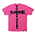 SUPREME x THRASHER - Camiseta Cross "Rosa" -NOVO- - Imagem 1