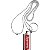 SUPREME - Porta-Isqueiro de Metal Lighter "Prateado" -NOVO- - Imagem 1