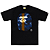 BAPE - Camiseta Color Camo Transform Big Ape Head "Preto/Azul" -NOVO- - Imagem 1