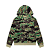 DENIM TEARS - Moletom Cotton Wreath Zip "Camo Verde" -NOVO- - Imagem 1