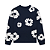 DENIM TEARS - Camiseta Manga Longa Cotton Wreath "Azul Escuro" -NOVO- - Imagem 1