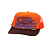 KAPITAL - Boné Trucker Coating Service "Laranja/Marrom" -NOVO- - Imagem 2