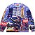 SUPREME - Camiseta Manga Longa Skyline Sequin "Day" -NOVO- - Imagem 1