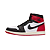 NIKE - Air Jordan 1 Retro High OG "Black Toe Reimagined" -NOVO- - Imagem 1