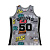 MITCHELL & NESS - Regata Jersey Slap Sticker San Antonio Spurs 1998 "Cinza" -NOVO- - Imagem 1