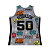 MITCHELL & NESS - Regata Jersey Slap Sticker San Antonio Spurs 1998 "Cinza" -NOVO- - Imagem 2