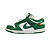 NIKE x OFF-WHITE - Dunk Low "Pine Green" -USADO- - Imagem 1