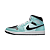 NIKE - Air Jordan 1 Mid "Aqua Blue Tint" -NOVO- - Imagem 1