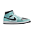 NIKE - Air Jordan 1 Mid "Aqua Blue Tint" -NOVO- - Imagem 2